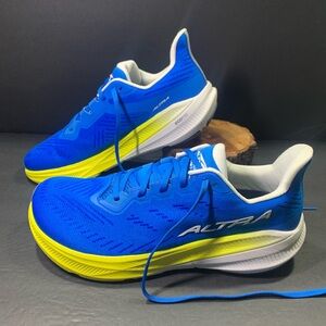 ALTRA Experience Flow 2 Men’s Blue Yellow Running Walking Shoes Size- 11